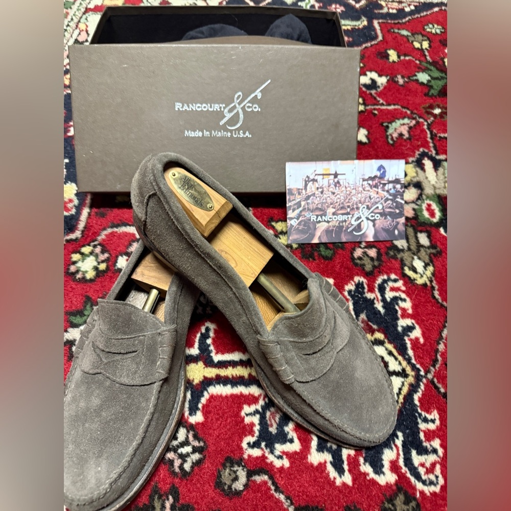 Rancourt Flint Kudu beefroll pennyloafer